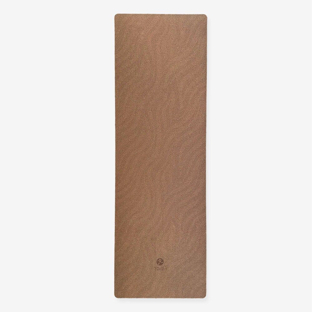 Yogamåtte i kork og naturgummi